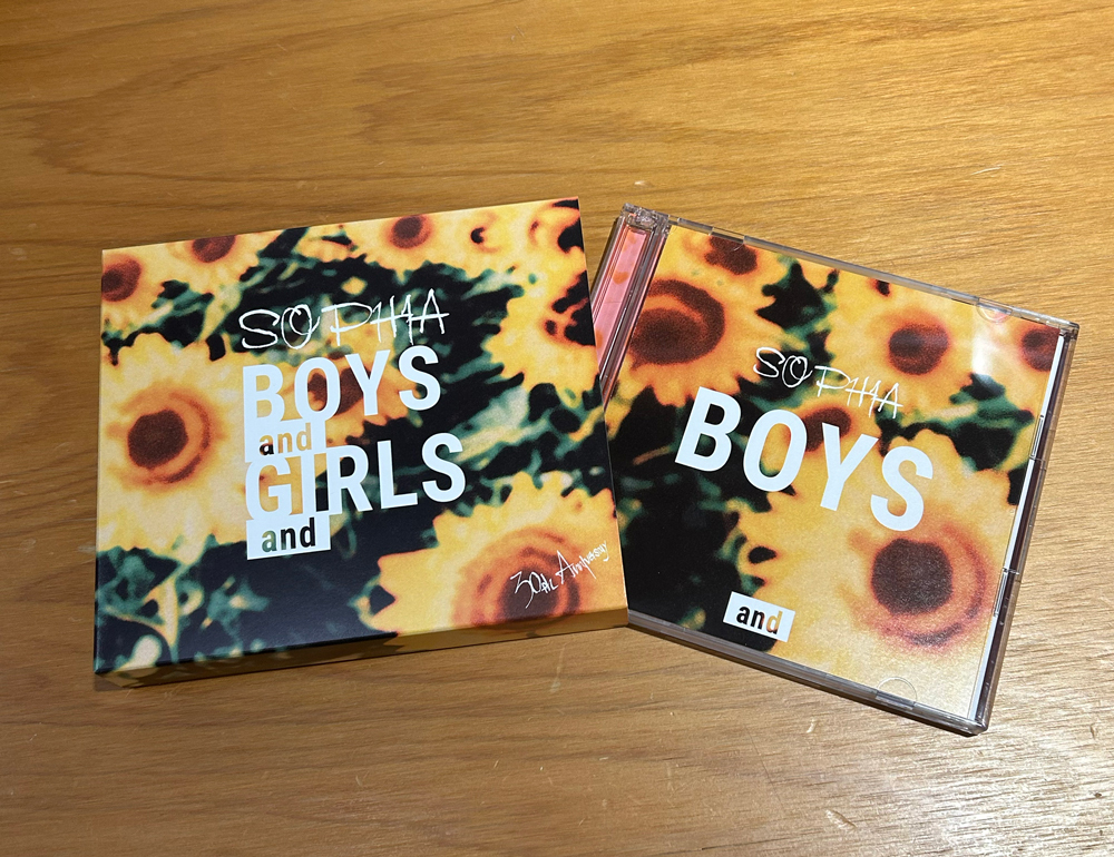 SOPHIA11年ぶりのアルバム『BOYS and』本日発売、そして対となる『GIRLS and』は来春発売！ | SOPHIA official  web site