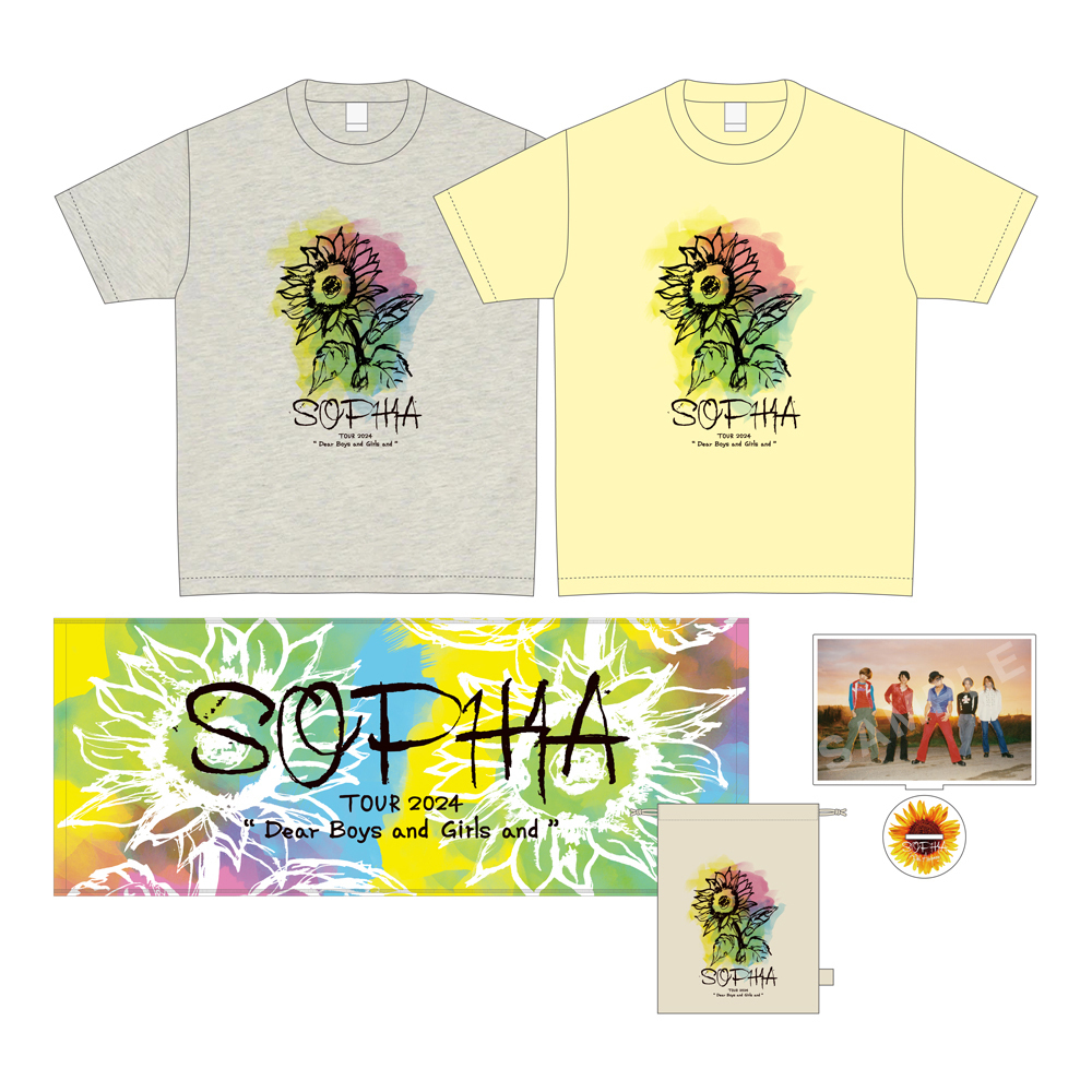 【7/15(月祝)東京 Spotify O-WEST】SOPHIA TOUR 2024 "Dear Boys and Girls and"　グッズセットA